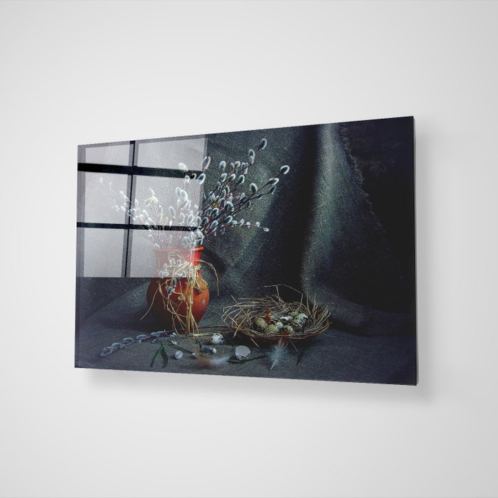Wallity Cuadro Decorativo de Vidrio Templado Multicolor 70 x 100 cm